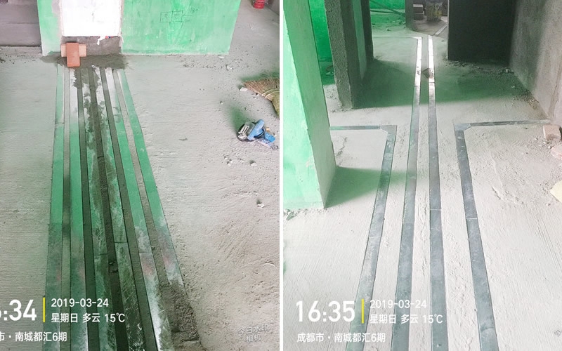 南城都汇6期18-14-4暖气片安装施工