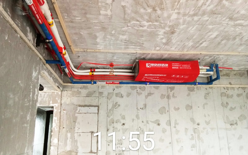 华润二十四城柒公馆11-23-4日立家用中央空调多联机安装