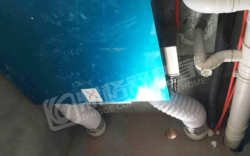 【远大林语城】美国百朗Smarto家用PM2.5空气净化新风系统安装