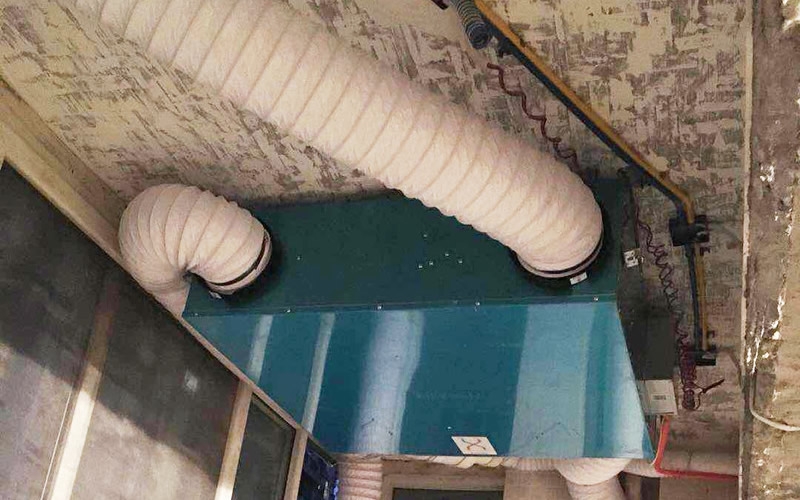 【东方新城二期10-3-7-1】美国百朗新风系统安装