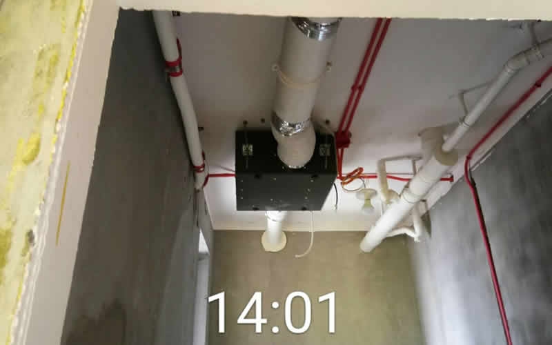 【绿地GIC2期6-1-34-1】美国百朗新风系统安装