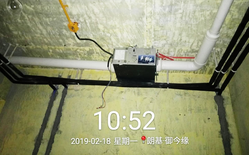 【郎基御今缘19-2-1-2】美国百朗新风系统安装施工案例