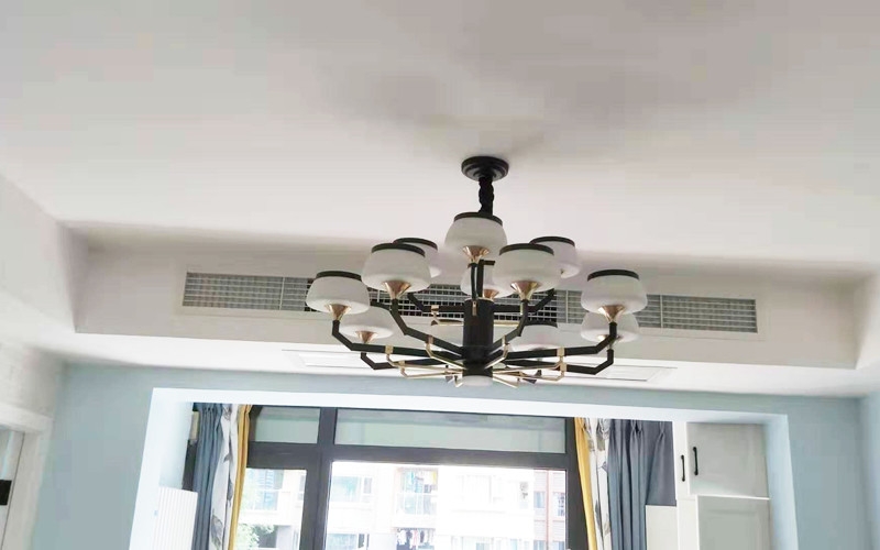 【南城都汇6期18-502】日立家用中央空调风口安装调试