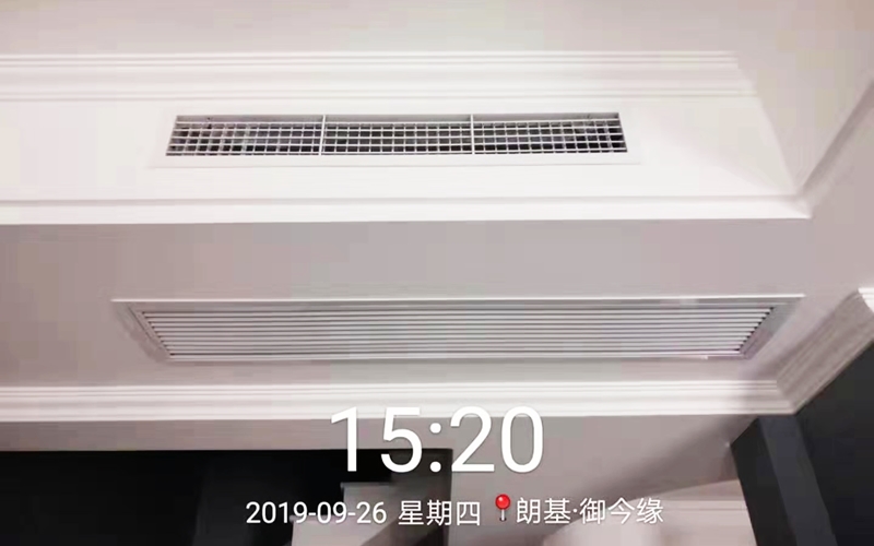 【郎基御今缘19-2-102】日立家用中央空调多联机安装案例