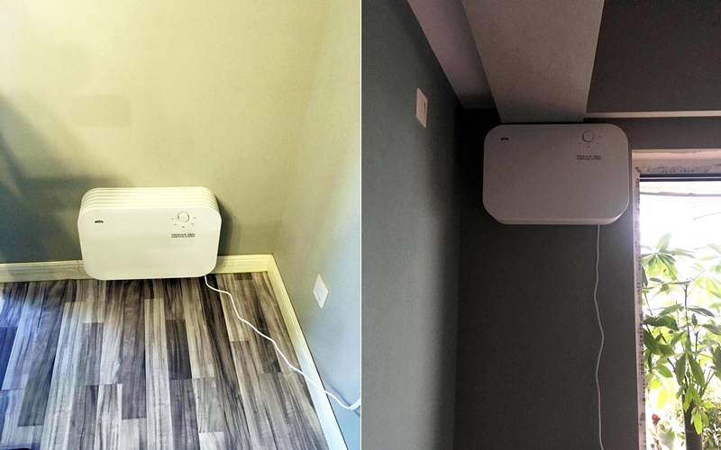 【首座2期1-1102】明装新风系统安装施工