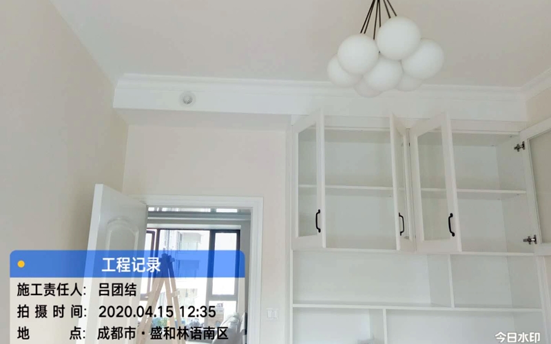 【人居盛和林语南区4-1-1005】美国百朗新风系统施工安装