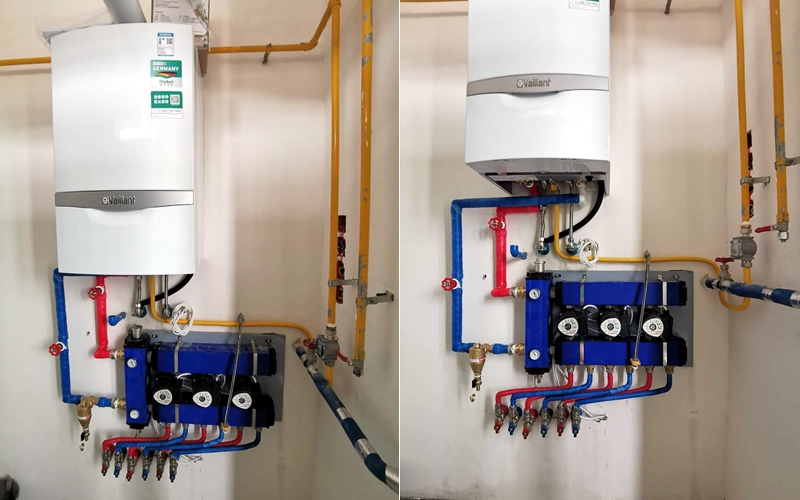 【西派城B区1-3-1101】德国威能地暖安装施工案例