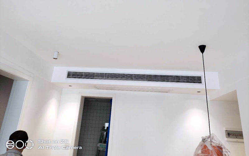 【长虹和悦府7-3-1300】日立家用中央空调风管机安装