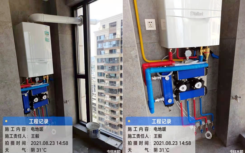 【保利堂悦14-25】德国威能地暖安装施工案例