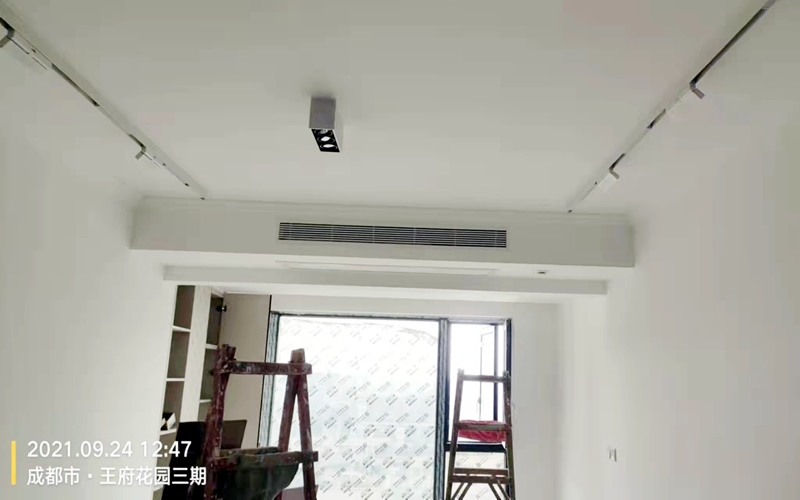 【王府花园三期御锦园4-1-12--】日立家用中央空调风管机安装