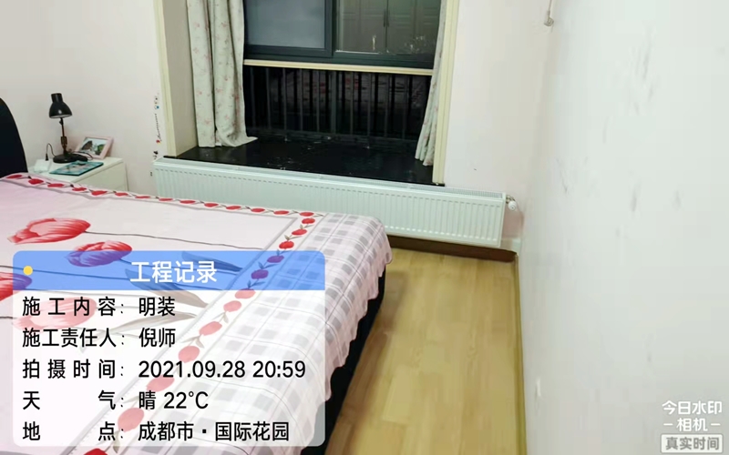 【国际花园西区3-4-304】意大利贝雷塔明装暖气片安装施工