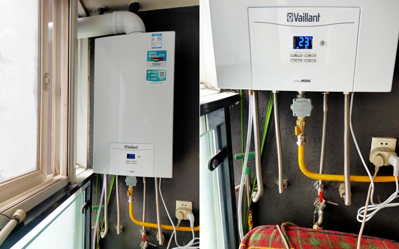 【华侨城纯水岸1-501】德国威能壁挂炉安装