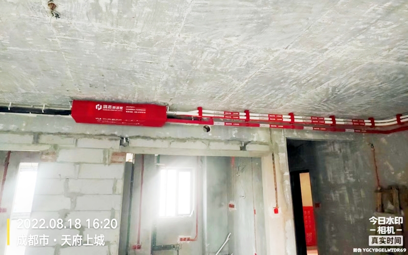 【天府上城11-2-1704】日立家用中央空调风管机安装