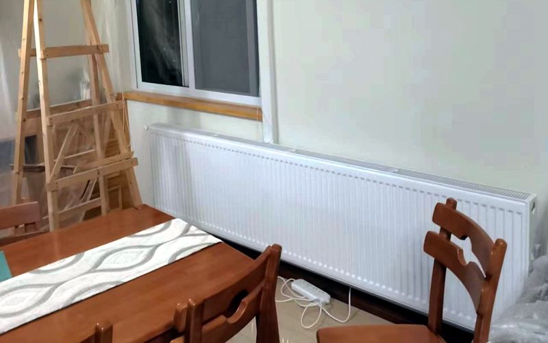 【绵阳倍特领尚二期11-1-401】德国威能明装暖气片安装施工