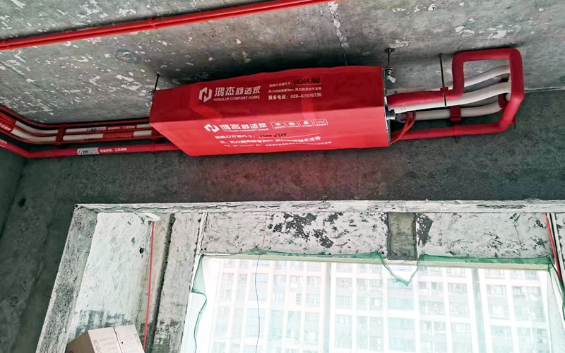 【九龙仓御园7-1302】日立家用中央空调多联机安装