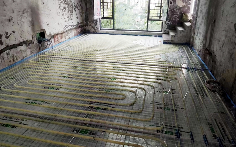 【美茵河谷5-4-12】德国威能地暖安装施工案例