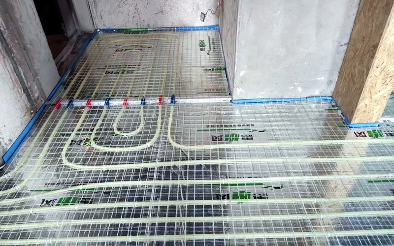 【两江映月2-801】德国威能地暖安装施工案例