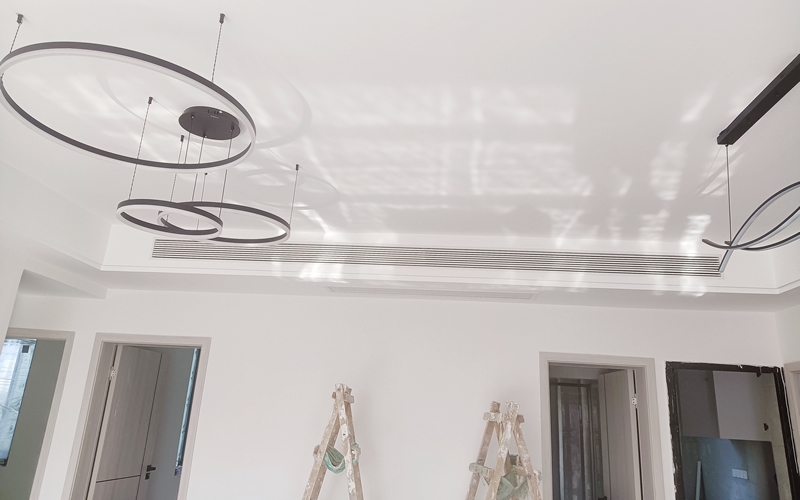 【半城云邸2----】日立家用中央空调风管机安装