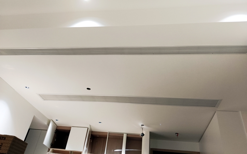 【优品道锦绣北区4-2402】日立家用中央空调风口安装调试