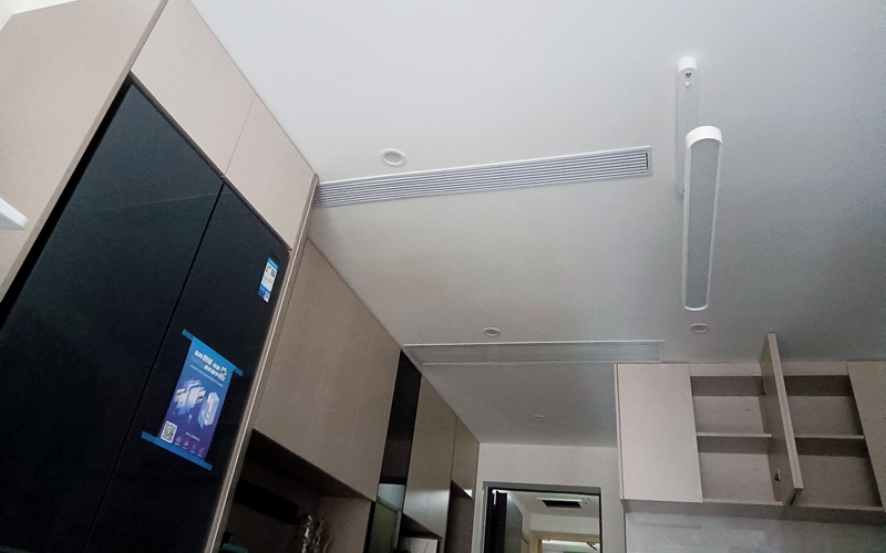 【香木林西郡3-3-1604】日立家用中央空调风口安装调试