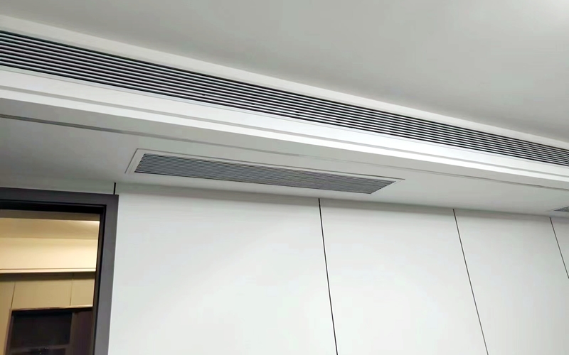 【美泉悦府2-1502】日立家用中央空调风口安装调试