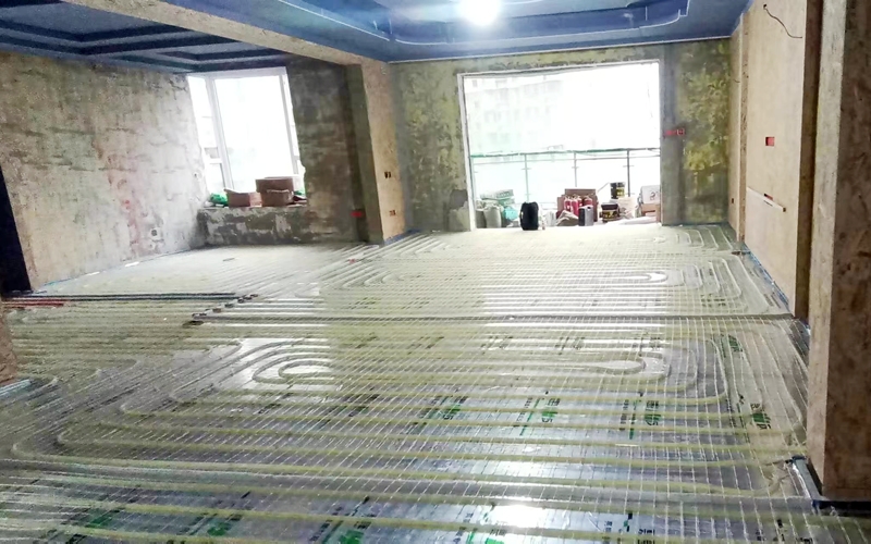 【映月湾7-2-1---】德国威能地暖安装施工案例