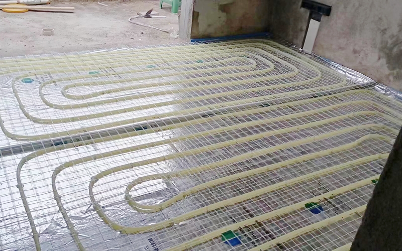 【温资华园壹号一期12-1----】德国威能地暖安装施工案例