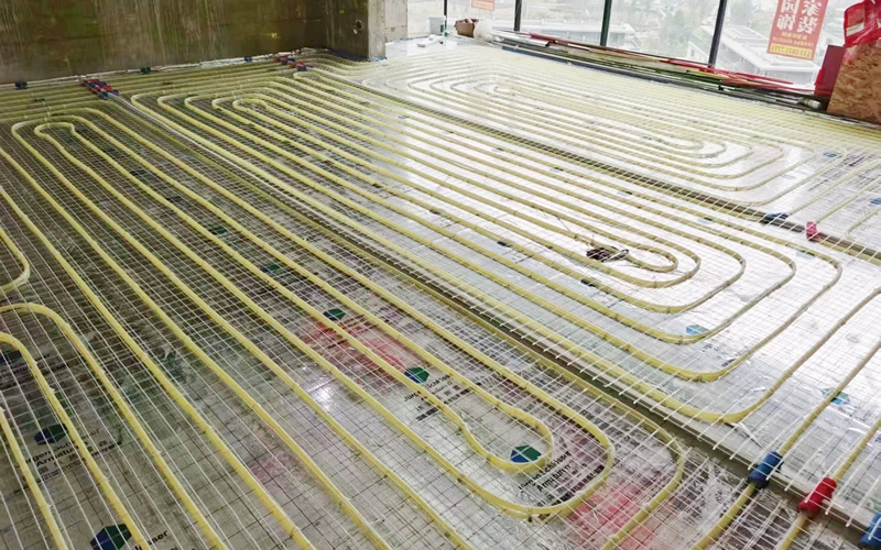 【中旅千川阅7-2-1402】德国威能地暖安装施工案例