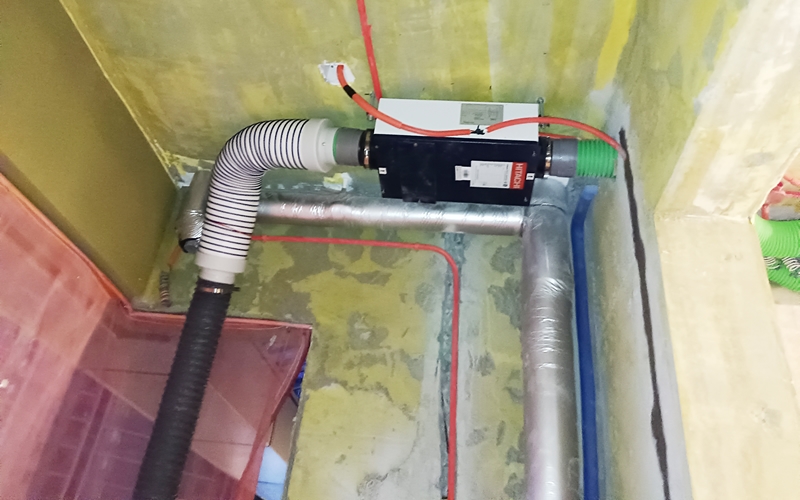 【中旅千川阅8-2-701】日立PM2.5净化新风系统安装