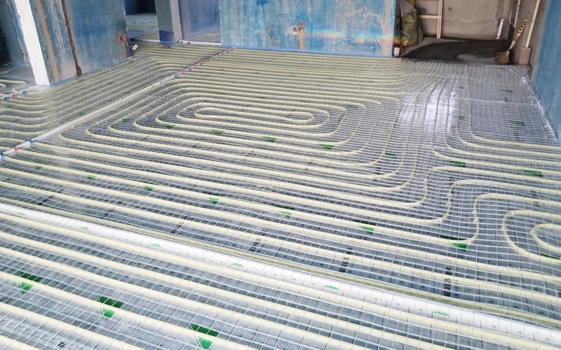 【中旅千川阅8-2----】德国威能地暖安装施工案例