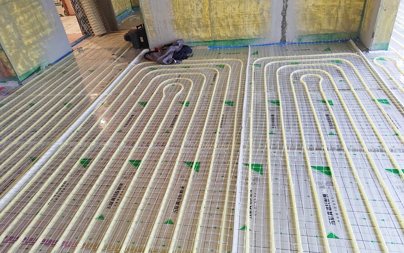 【中旅千川阅8-1-1101】德国威能地暖安装施工案例