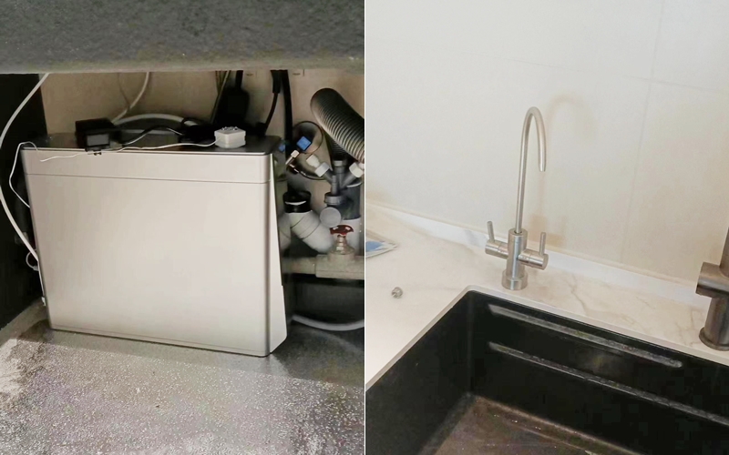 【十里风和1-1-1604】美国滨特尔T4000-a末端直饮机安装