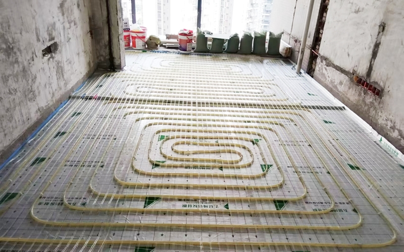 【万景峰4-2-2---】德国威能地暖安装施工案例