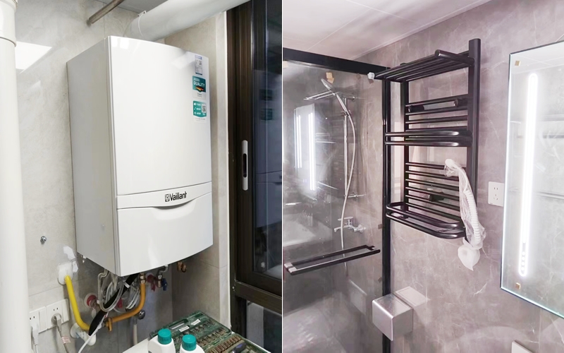 【金沙湖畔15----】德国威能地暖安装施工案例