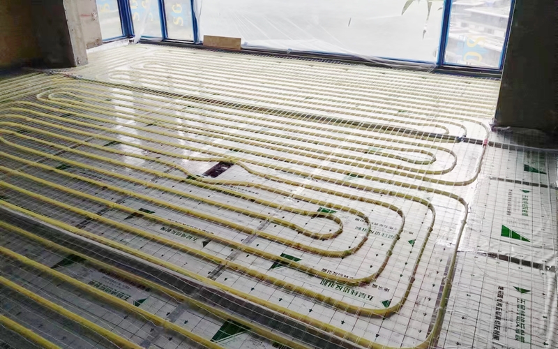 【中旅千川阅北苑8-1-1---】德国威能地暖安装施工案例