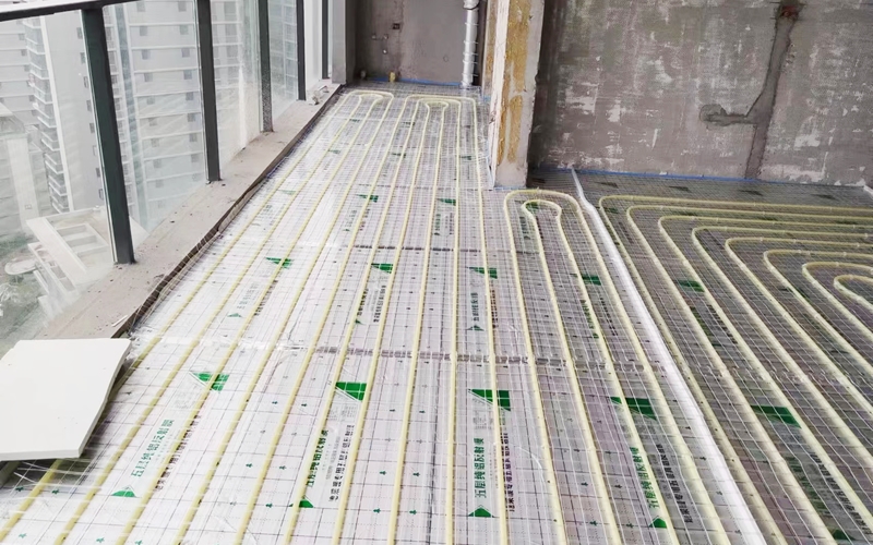 【中旅千川阅8-2-1---】德国威能地暖安装施工案例