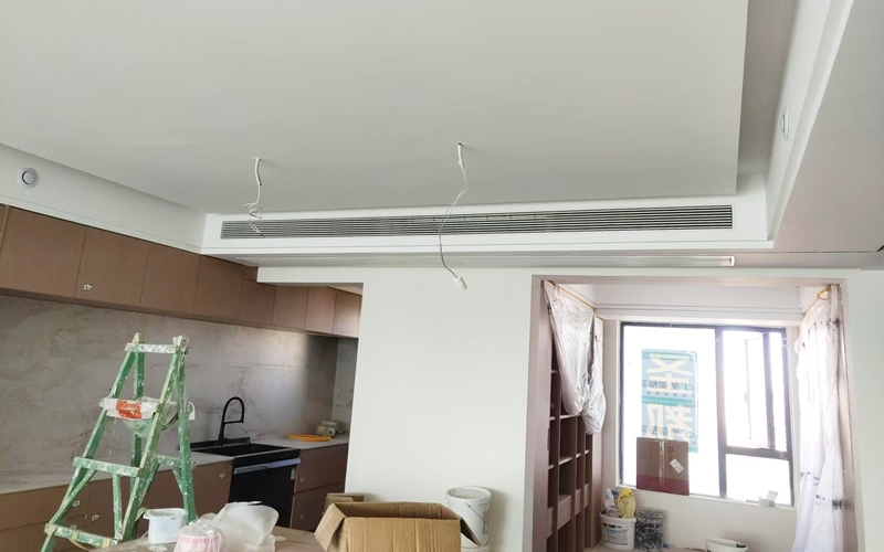 【中旅千川阅北区 8-1-1---】日立家用中央空调多联机安装