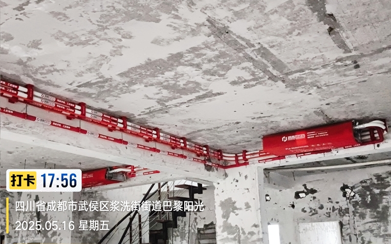 【巴黎阳光9-1102】海信家用中央空调风管机安装