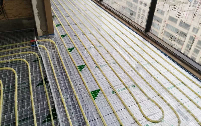 【融创香璟台东苑一期5-1-1402】德国威能地暖安装施工案例