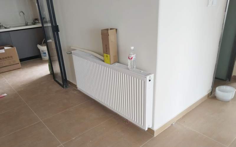 【东鑫苑云筑1-2-1602】德国威能暗装暖气片安装完工