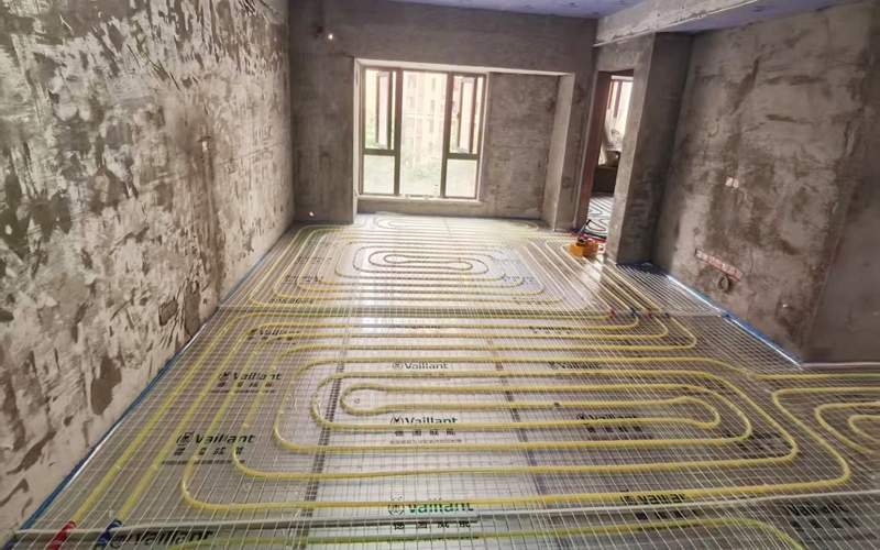 【华润二十四城二期12-1-705】德国威能地暖安装施工案例