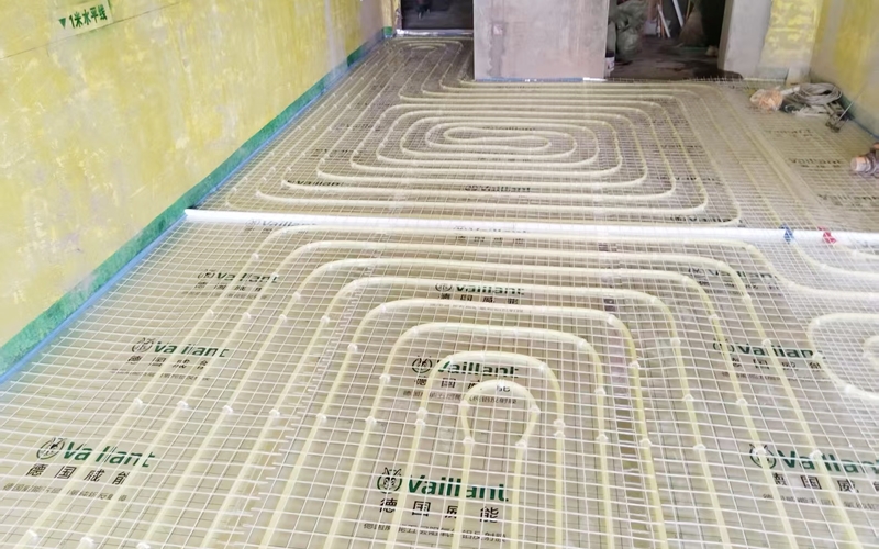 【香瑞楠府4-1----】德国威能地暖安装施工案例