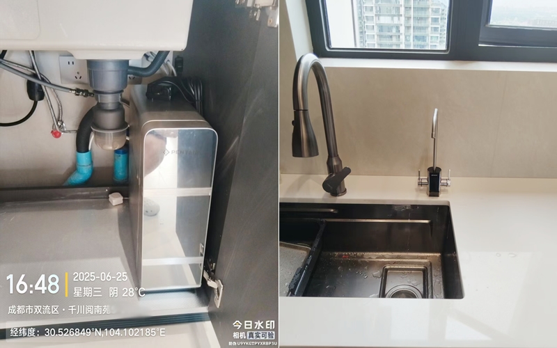 【中旅千川阅南苑5-2002】美国滨特尔T4000-a末端直饮机安装