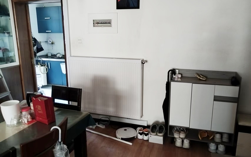 【浆洗街5号橄榄苑1-1-1101】德国威能明装暖气片安装施工