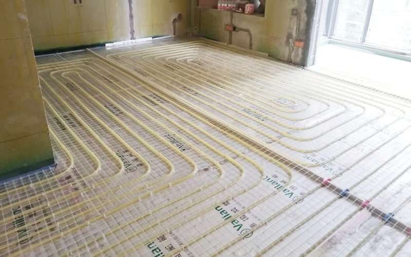 【电建长运东安22-1-401】德国威能地暖安装施工案例