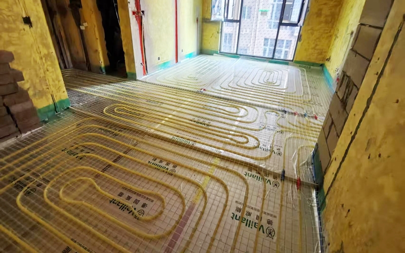 【丽景华庭二期3-2-302】德国威能地暖安装施工案例