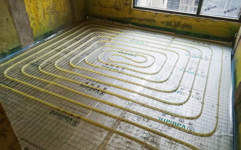 【天府天玺1-1-2502】德国威能地暖安装施工案例