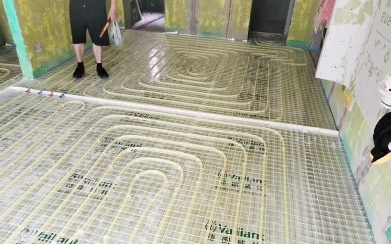 【山河玖璋3-602】德国威能地暖安装施工案例