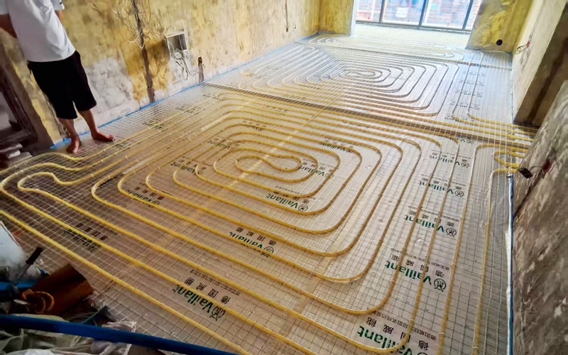 【大雁居3-2-701】德国威能地暖安装施工案例