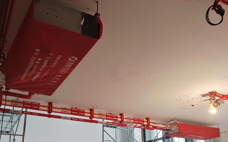 【卡地亚花园城蔚蓝阁B区12-1-703】日立家用中央空调多联机安装